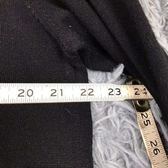 Eleven Eleven Women's Cardigan Sweater Black Size Large - Picture 8 of 10